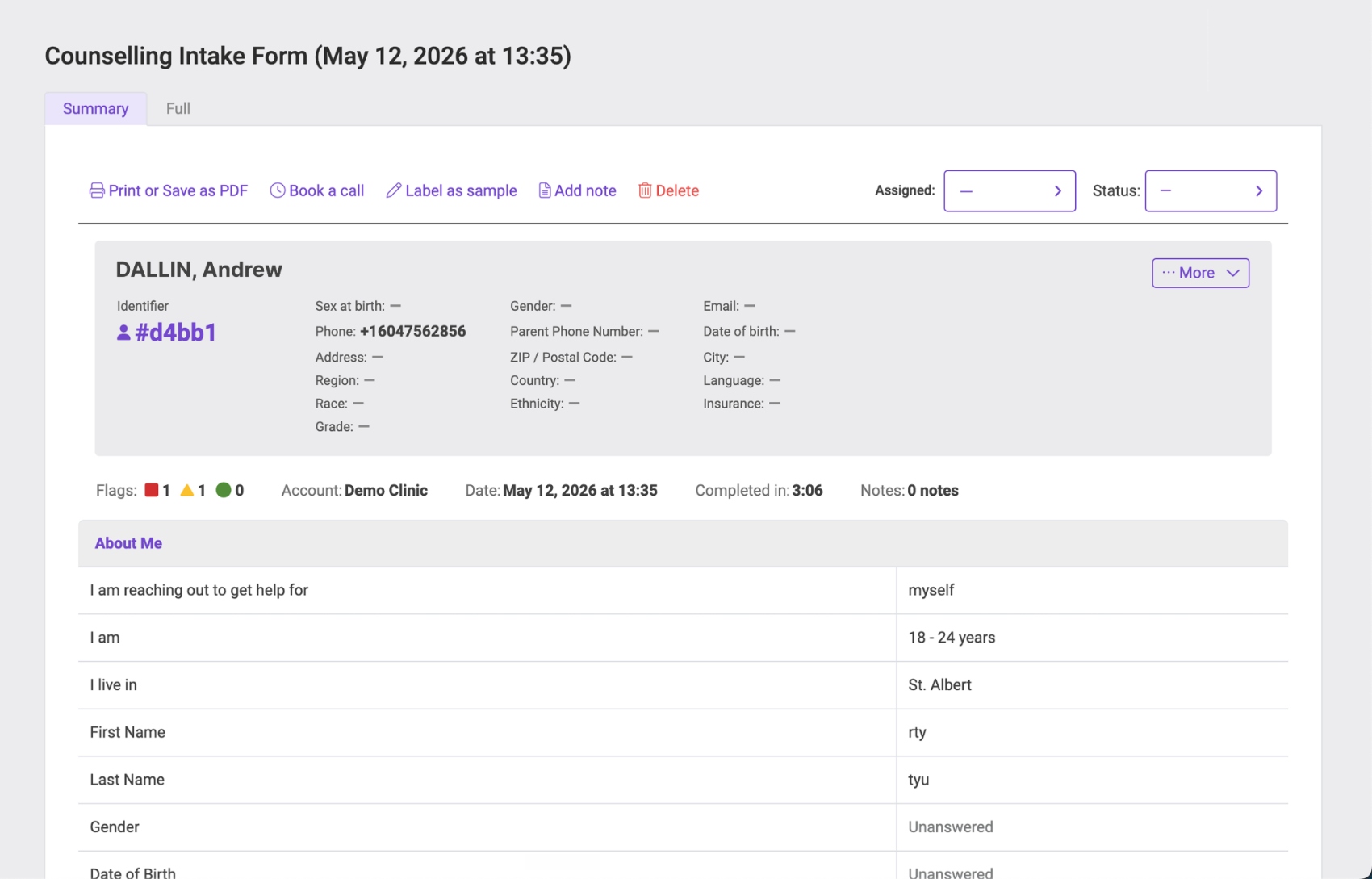 BridgeWell case advisor screen with prioritized client cases and next-step guidance